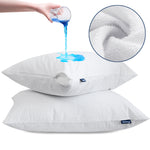 Bamboo Terry Waterproof Pillow Protector with Zipper