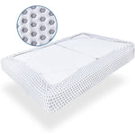 Box Spring Cover-Thick, Durable, 4 Sides, Easy on/Easy Off, Wrinkle Resistant