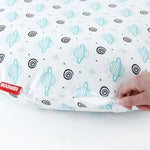 Baby Lounger Cover- 2 Pack, Satellite & Flower, Microfiber