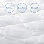 Air Mattress Pad- Thick Quilted, Soft, Breathable, Noiseless