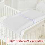 Changing Pad Cover- 2 Pack White, Ultra Soft Jersey Knit Cotton