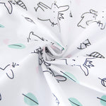 Crib Sheets - Fit For Standard Crib, Microfiber, Rabbit