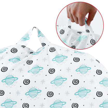 Baby Lounger Cover- 2 Pack, Satellite & Flower, Microfiber