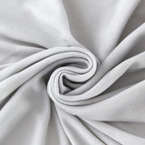 Box Spring Cover- Elastic Fabric Wrap, Sleek Alternative, Light Grey
