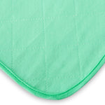 Bed Pads for Incontinence- 2 Pack Green,  Absorbent, Reusable, Slip Resistant