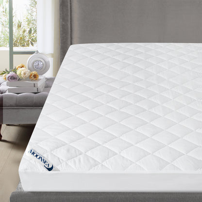 Mattress Cover/Protector- ,Breathable  Diamond Quilted, Durable, Noisless,Microfiber