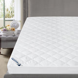 Waterproof Mattress Pad-  Fiber,Breathable Quilted, Durable, Noisless