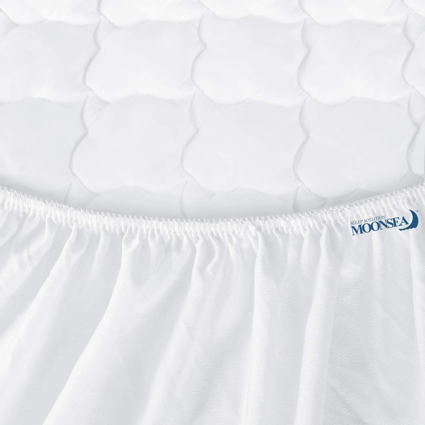 Air Mattress Pad Cover/ Protector- Thick Quilted, Soft, 15''-23'' Deep Pocket, Microfiber