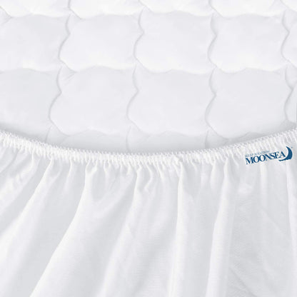 Air Mattress Pad Cover/ Protector- Thick Quilted, Soft, 15''-23'' Deep Pocket, Microfiber
