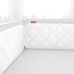 Baby Crib Bumper Pads- Breathable, Satellite Print, 4 Piece Set