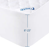Air Mattress Pad- Thick Quilted, Soft, Breathable, Noiseless