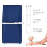 Changing Pad Cover- 2 Pack Navy Blue, Ultra Soft Jersey Knit Cotton