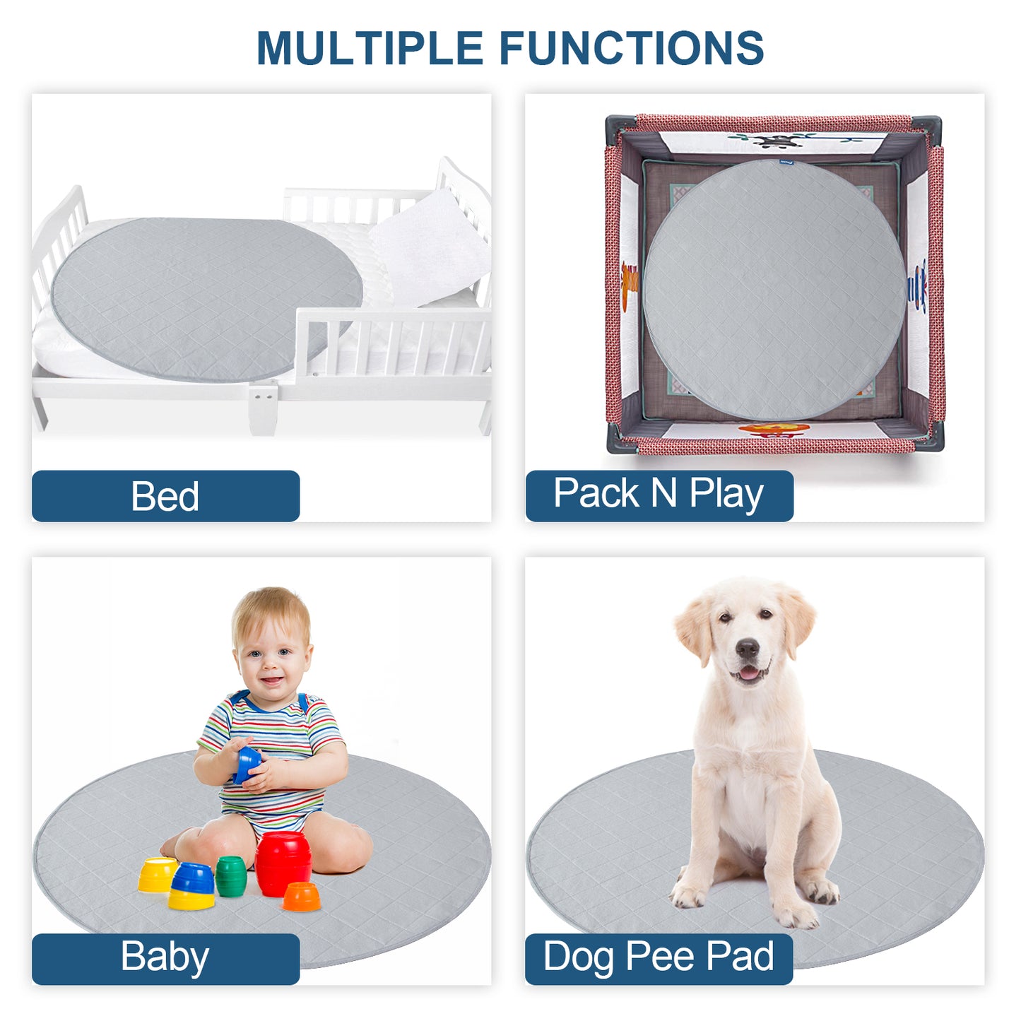 Dog Pee Pads Round