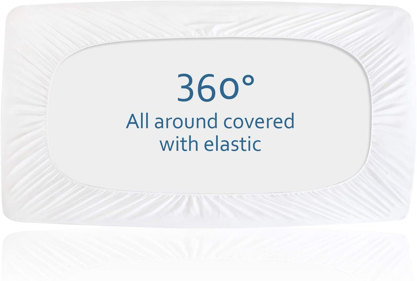 Waterproof Mattress Protector -Microfiber Quilted, Fitted up to 14 inches Depth