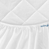 Waterproof Mattress Pad-  Fiber,Breathable Quilted, Durable, Noisless