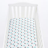 Pack and Play Sheets,  Compatible with Graco Pack n Play/Mini Crib,2 Packs Microfiber, Planet & Flower