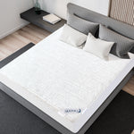 Waterproof Mattress Protector- Bamboo Jacquard Air Fabric, Hypoallergenic, Breathable, Fitted Up to 14" Deep