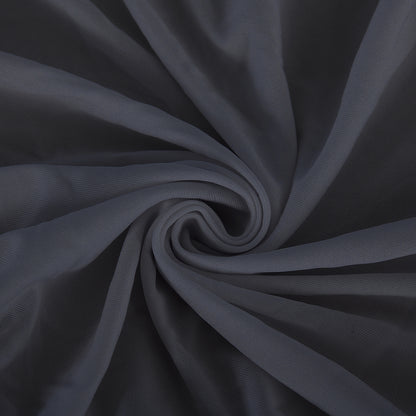Box Spring Cover- Elastic Fabric Wrap, Sleek Alternative, Black