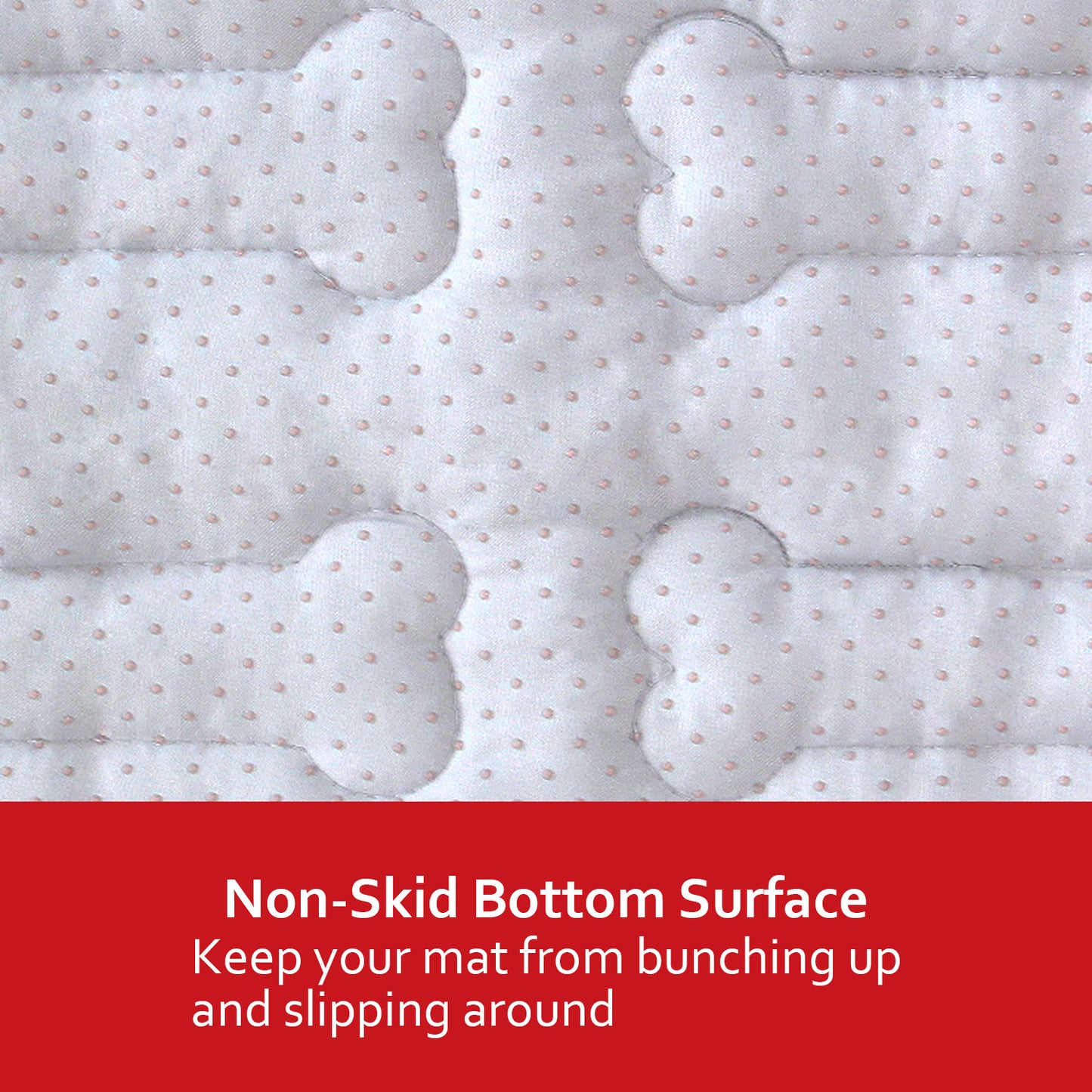 Dog Crate Mat- Soft ,Star Prints, Anti-Slip Bottom, Machine Washable,Grey Star