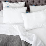 Waterproof Pillow Protector- 4 Pack White, Zippered, Durable