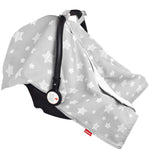 Baby Carseat Canopy- Nursing Cover, Cute Star Pattern