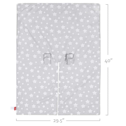 Baby Carseat Canopy- Nursing Cover, Cute Star Pattern