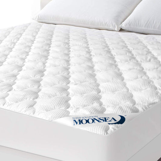 Mattress Pad- Thick Quilted, Soft, Breathable, Noiseless