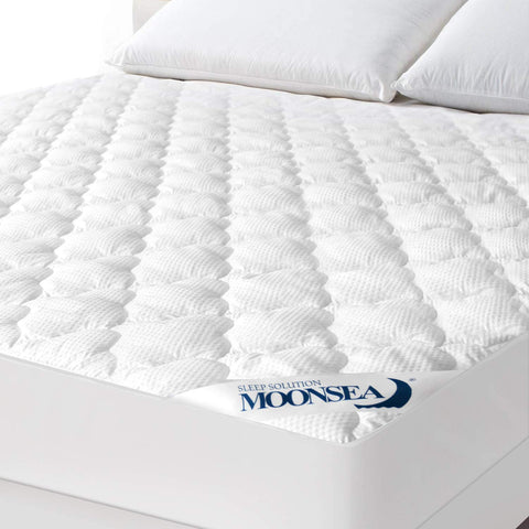 Mattress Pad- Thick Quilted, Soft, Breathable, Noiseless