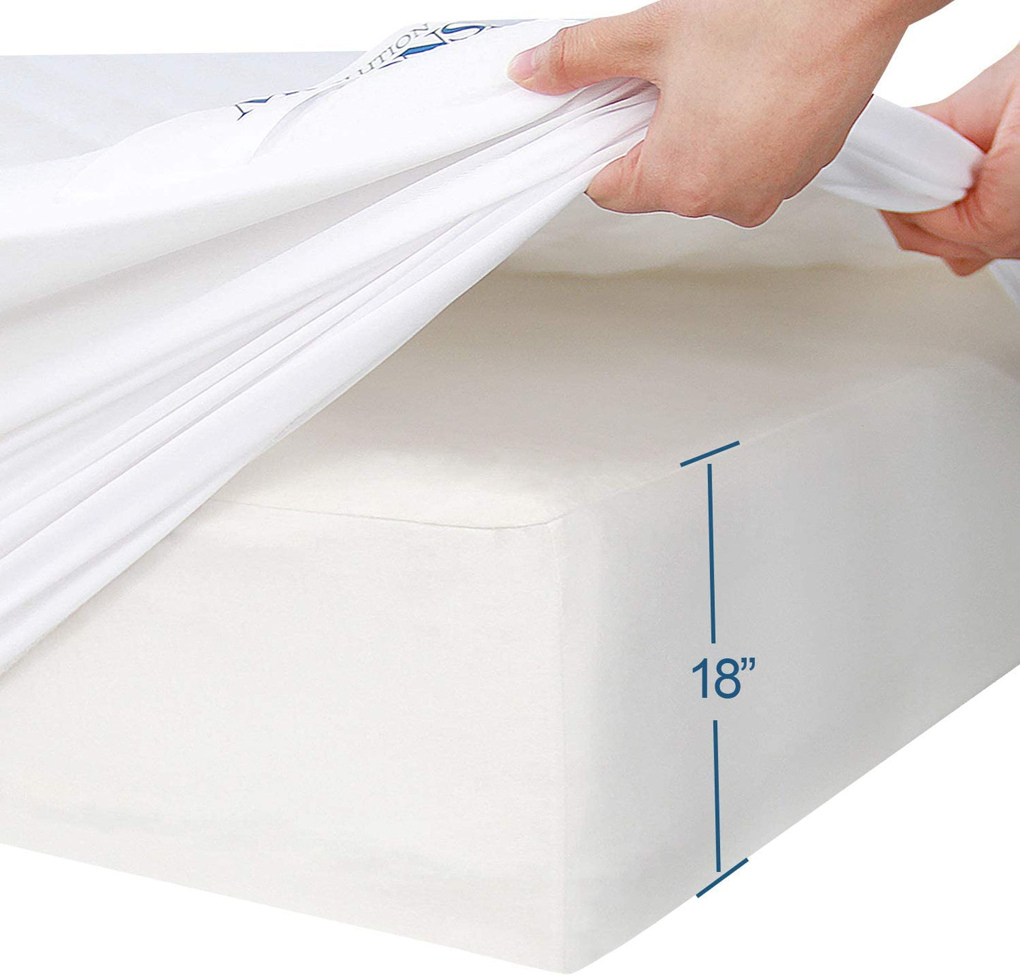 Mattress Pad- Thick Quilted, Soft, Breathable, Noiseless