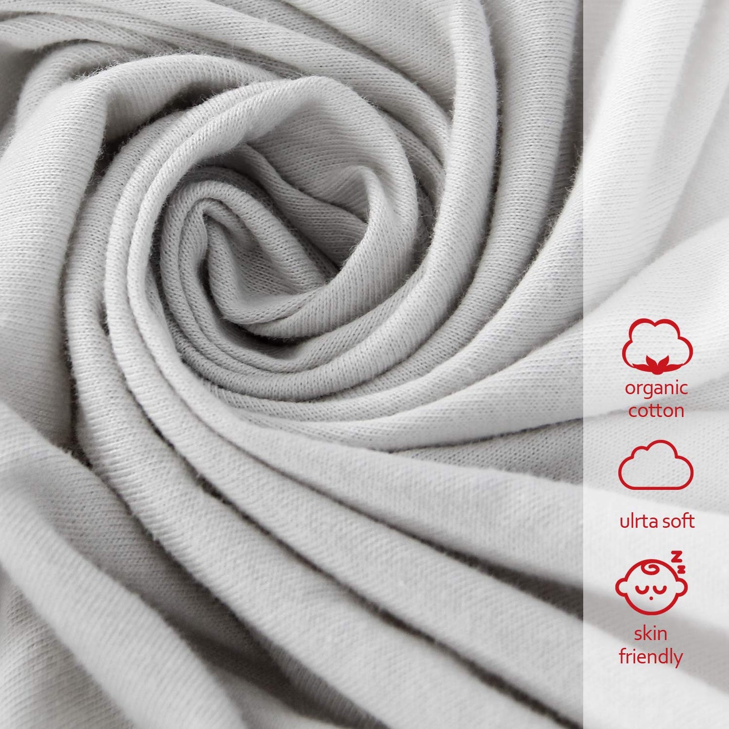 Crib Sheet- Fit For Standard Crib, Organic Cotton