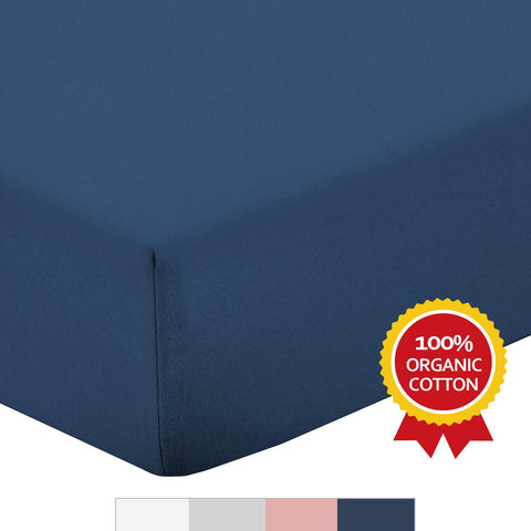 Crib Sheet- Fit For Standard Crib, Organic Cotton