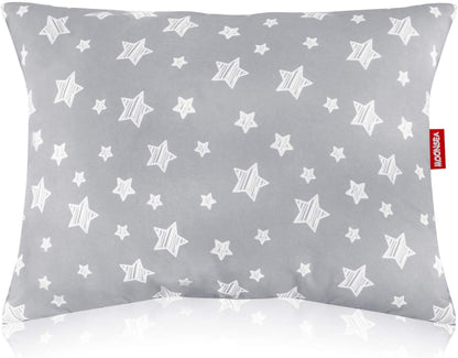 Toddler Pillow- Star Print, Hypoallergenic, Soft – Moonsea Bedding