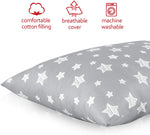 Toddler Pillow- Star Print, Hypoallergenic, Soft