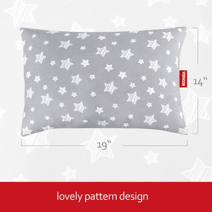 Toddler Pillow- Star Print, Hypoallergenic, Soft