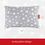 Toddler Pillow- Star Print, Hypoallergenic, Soft