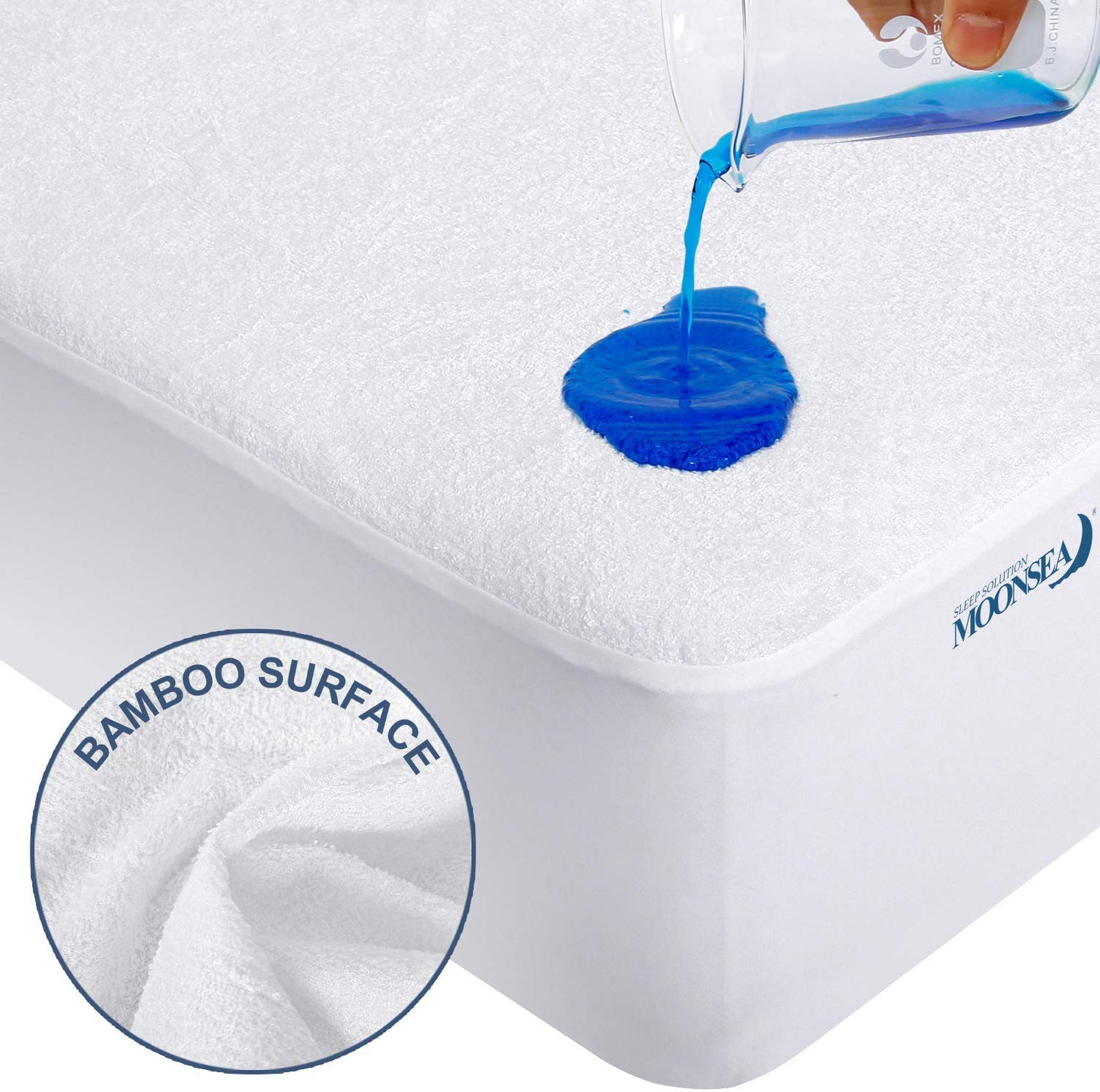 100% Waterproof Mattress Protector Pillowcases 3d Air Bamboo - Temu